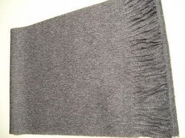 Grey scarf, shawl made with pure Babyalpaca wool  - £55.14 GBP