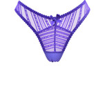 L&#39;AGENT BY AGENT PROVOCATEUR Womens Thongs Lovely Printed Purple Size S - £15.37 GBP