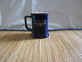 3D Polar Express Hot Chocolate Raised Embossed Navy Blue We Got It Coffe... - $14.99