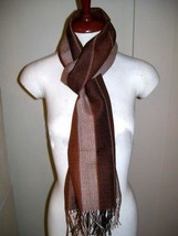 Silk scarf,shawl made of  Babyalpaca wool and Silk  - £64.25 GBP