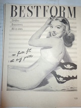 Vintage Bestform Girdles Brassieres Print Magazine Advertisement 1946 - £3.91 GBP
