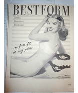 Vintage Bestform Girdles Brassieres Print Magazine Advertisement 1946 - £3.92 GBP