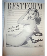 Vintage Bestform Girdles Brassieres Print Magazine Advertisement 1946 - $6.84 CAD