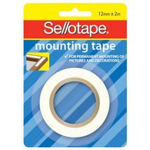 Sellotape Mounting Tape - 12mmx2m - £24.90 GBP