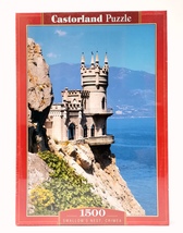 1500 pieces Jigsaw Puzzles Castroland &quot;Swallows nest Crimea&quot; Landscape #... - $20.00