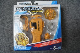 Hasbro Beyblade Burst Xcalius Master Kit Gold C1516 new but the box is damaged a - £39.54 GBP