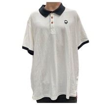 Outdoor Afro X Reí Co-op Mens White Short Sleeve Polo Size XL  SKU 1575 - $24.54