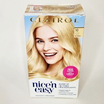 Clairol Nice &#39;n Easy Permanent Hair Color #10 Extra Light Blonde - £9.04 GBP