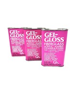 (3) Gel-Gloss One Step Cleaner &amp; Polish 16oz For Fiberglass &amp; Marble New... - $47.52