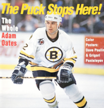 1993 The Puck Stops Here Vintage Boston Bruins Magazine NHL Adam Oates DWO6 - $19.99