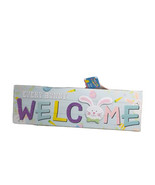 Happy Easter Decor Wall Sign 5.875x18.875inch-Every Bunny Welcome - $25.59 CAD
