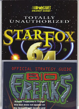 BioFreaks StarFox Brady Games set of two (2) RARE Vintage Gamer Strategy Books - £31.95 GBP
