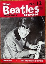 The Beatles Monthly Magazine Book No 12 July 1964 Vintage - £12.74 GBP