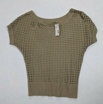 Liv On Womens Sweater Size Misses L Acrylic Khaki - £8.26 GBP