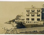 Bay Side Inn Real Photo Postcard Fish &amp; Auto Dinners New Hampshire - $14.83