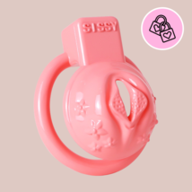 Flower Power Sissy Pussy Chastity Cage - $57.70