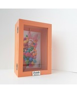 Extra Deep Deep Coral Shadow Box Glass door 5.7&quot; x 8.5&quot; x 3.3&quot; Memory box - $34.62
