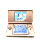 Nintendo DS Lite Metallic Rose Pink Handheld System Works +(2) Games Mar... - €66,47 EUR
