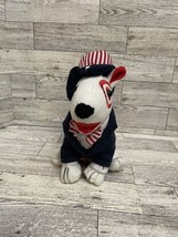 Target Bullseye Dog Puppy Plush I Voted Edition One Uncle Sam Patriotic 2008 - $17.81