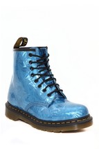 NEW Dr. Martens Sapphire Jewel 8-Eye Zip Boots Hot Topic Punk Cyber Steampunk - £405.16 GBP