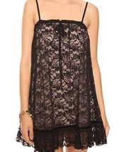 Baby Doll Lace Floral Party Evening Club wear Ball Prom Forever21 A line Dress - £83.93 GBP