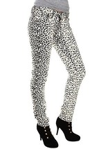 Hot Topic TRIPP Leopard Skinny Denim Jeans Pants Punk Goth Cyber Visual Kei Emo - £93.52 GBP