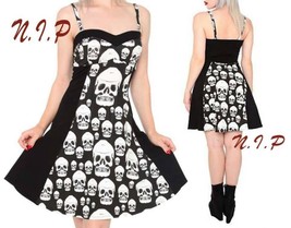 ROYAL BONES Muerte Hot Topic Skull Visual Kei Goth Punk Steampunk Cyber Dress - £132.59 GBP