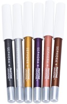 Sephora Pantone Universe Foiled Metallic Shimmer Waterproof Pencil Eyeliner Set - £98.99 GBP