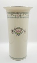 Vintage Lenox Charleston Vase Large Made USA 8 1/4&quot; Hand Decorated With Platinum - £18.49 GBP