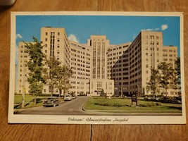 Vtg 1964 Postcard Veterans Hospital, VA Buffalo, New York, NY, Niagara Falls - £3.74 GBP