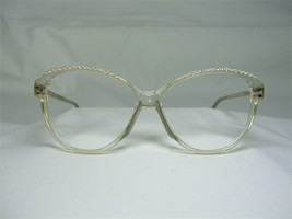 Mme Landry, eyeglasses, scallop, butterfly, oval, frames, women&#39;s, NOS vintage - $169.28