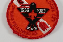 Vintage 1938 - 1983 Colonneh Lodge 137 Spring OA Order Arrow WWW Boy Scout Patch - £9.14 GBP