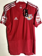 Adidas MLS Jersey New York Red Bulls Team Red sz S - £10.07 GBP