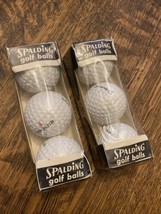 Vintage Golf Balls Made USA Spalding Pin Flite Rare New Sealed - $21.78