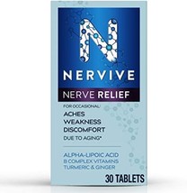 Nervive Nerve Relief, with Alpha Lipoic Acid, to help Reduce Nerve Aches, Weakne - £23.91 GBP