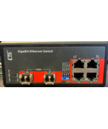 CTC IGS-402S Industrial 4+2 Gigabit Ethernet Switch DIN Rail - €68,18 EUR