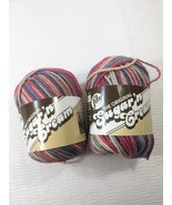 Lily Sugar &#39;n Cream Painted Desert x2 red blue green tan brown cotton va... - $5.00