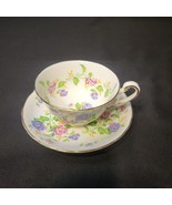 Royal Chelsea Floral Vintage Tea Cup and Saucer ENGLAND Teacup Floral Sp... - $19.84 CAD