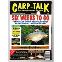 Carp-Talk Magazines No.393 February 16 2002 mbox3301/e Six Weeks to Go - £3.82 GBP