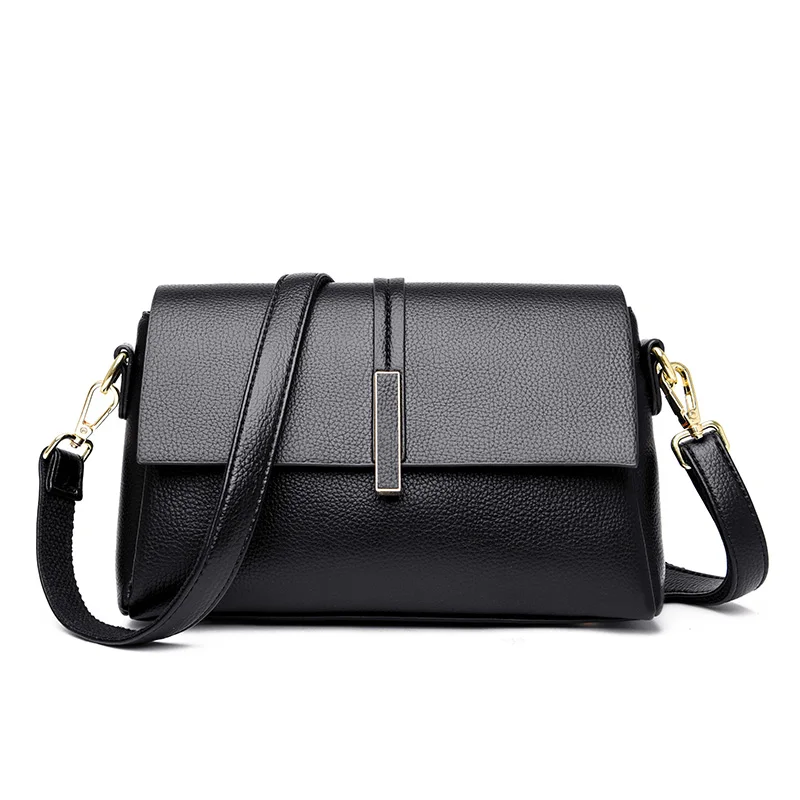 High Quality Soft Genuine leather Shoulder Crossbody Bags for Women Luxu... - $52.87