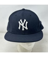 New York Yankees 59Fifty Sz 8 New Era Fitted Hat Cool Base USA Made Base... - $23.75