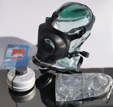 New Gas Mask Sealed Box Israeli IDF Civilian adult Nato Filter Drink Tub 2008 - £36.50 GBP