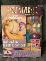 You*Niverse Galatic Bath Bombs Mix Your Own Bath Bomb Kids Science Craft... - $11.40