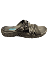 Skechers Outdoor Lifestyle Slide Sandals Womens Size 7 Black Slip On SN5... - $45.72