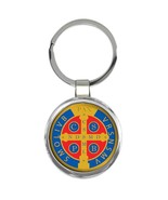 Saint Benedict Medal : Gift Keychain Catholic Religious Prayer - $149.08 MXN