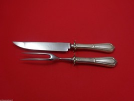 La Salle by Dominick & Haff Sterling Silver Steak Carving Set 2pc HHWS  9 7/8" - £85.94 GBP