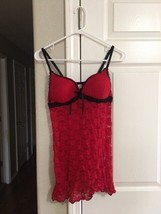 Women&#39;s Gilligan &amp; O&#39;Malley Chemise--Size M--Red/Black - £7.90 GBP