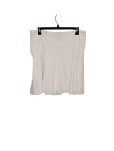 Ralph Lauren Lauren Women&#39;s (16) White Eyelet Fit Flare Skirt 100% Cotton Lined - £23.66 GBP