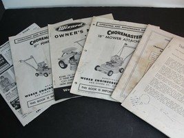 1950&#39;s  MANUALS for Power Mowers- Maintenance and Service Parts (6) Booklet’s - £20.17 GBP