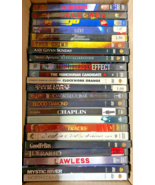 Large DVD Lot 29 Drama/Action/Thriller Movies, Dustin Hoffman, Marlon Br... - $44.54